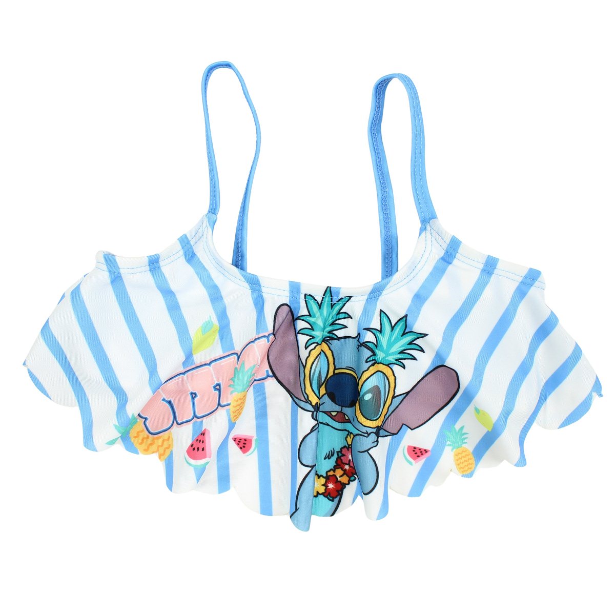 Maillot de bain Lilo et Stitch - 5/6A Fille - Enfant - Bleu - 88%Polyester, 12% Élasthanne, 200gsm - TrendyFlair