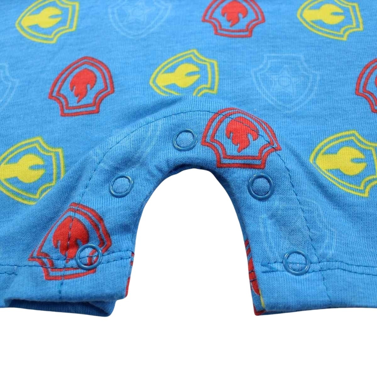Combishort bébé Paw Patrol - 3M Bébé Garçon - Enfant - Gris - 100 % Coton - TrendyFlair