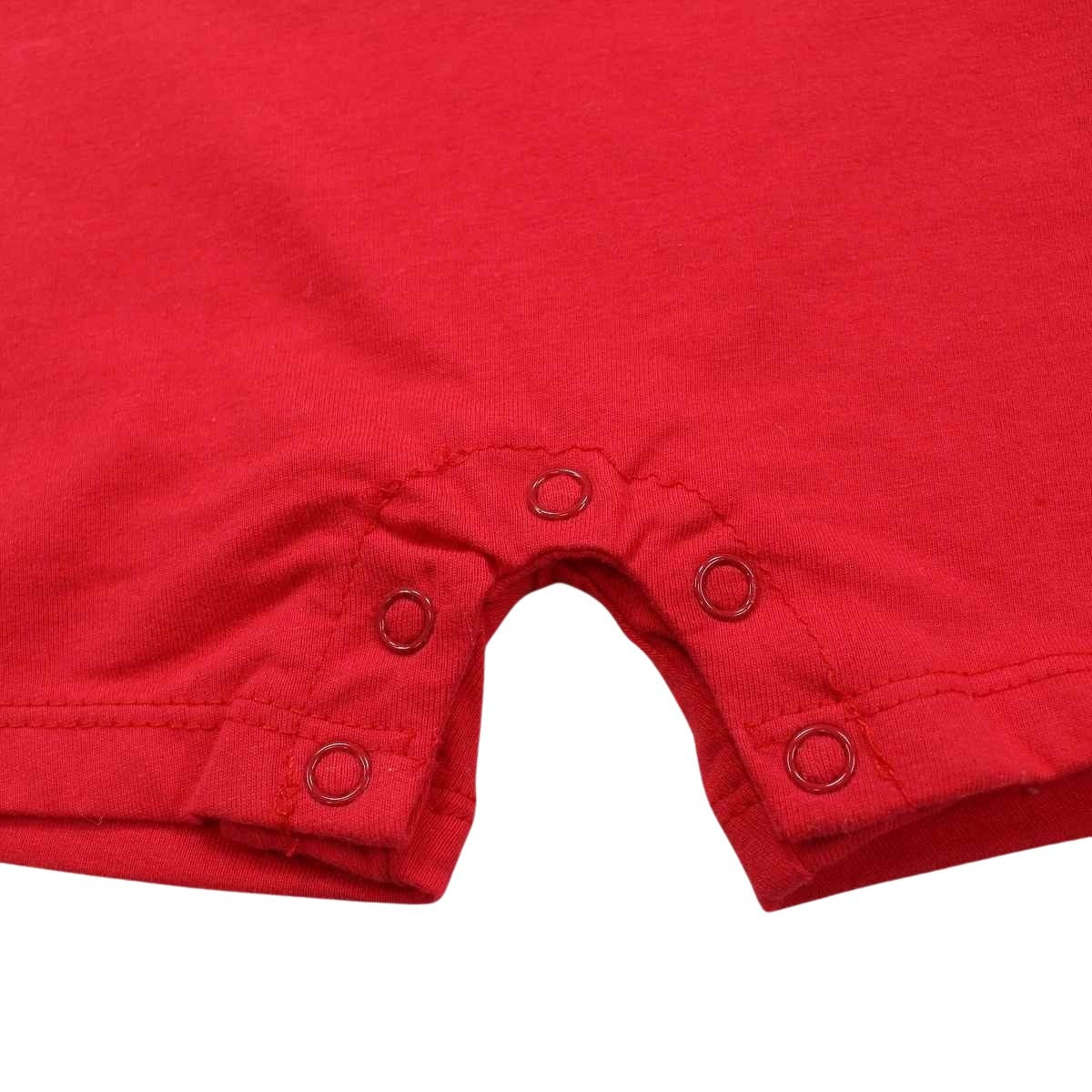 Combishort bébé Mickey - 3M Bébé Garçon - Enfant - Rouge - 60 % Coton - 40 % Polyester - TrendyFlair