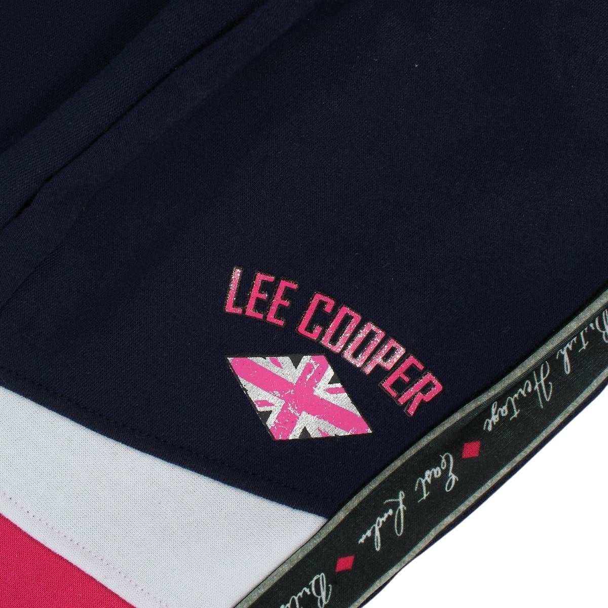 Pantalon de jogging Lee Cooper - 4A Fille - Enfant - Marine - 100% Polyester - TrendyFlair