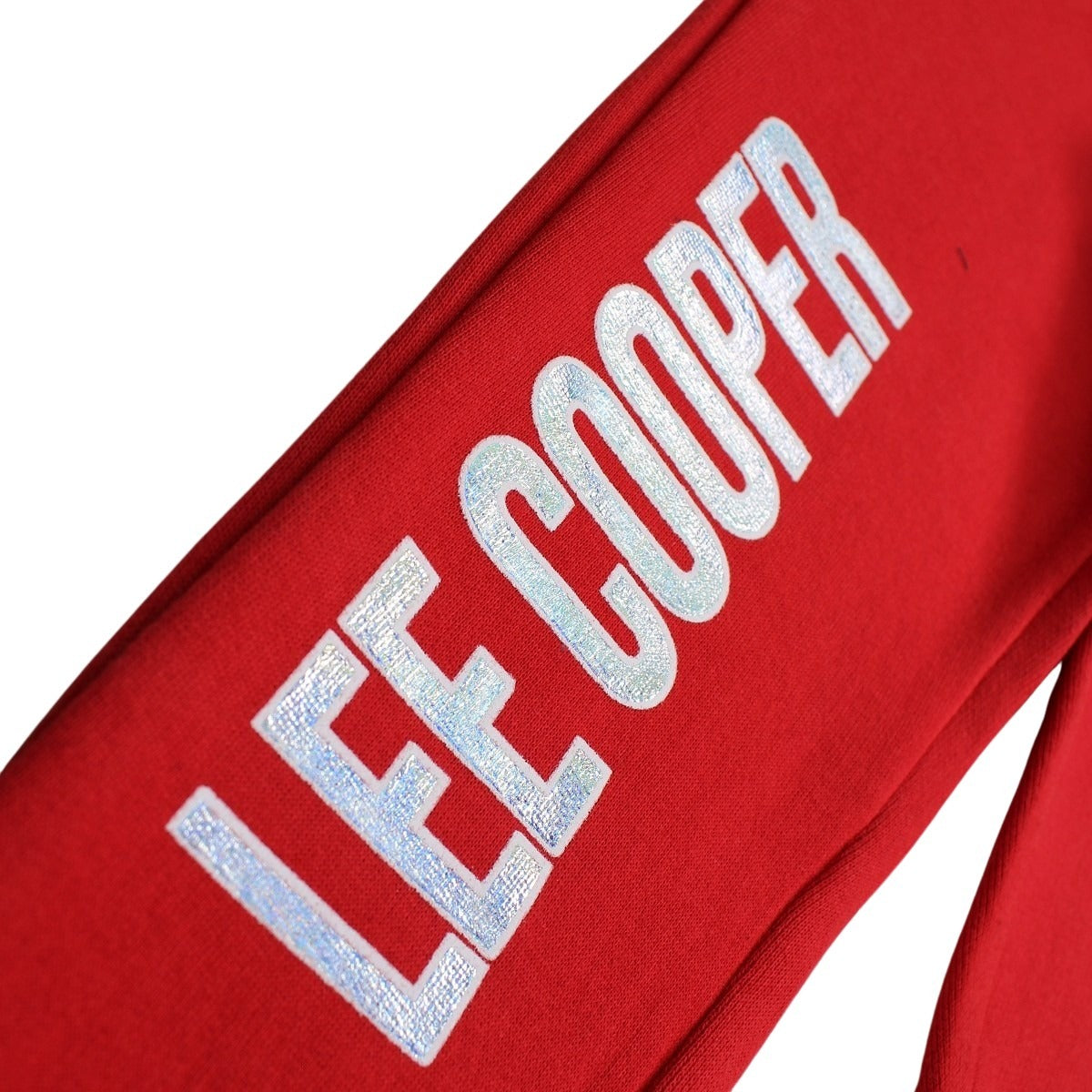 Pantalon de jogging fille Lee Cooper - 4A Fille - Enfant - Rouge - 60 % Coton - 40 % Polyester - TrendyFlair