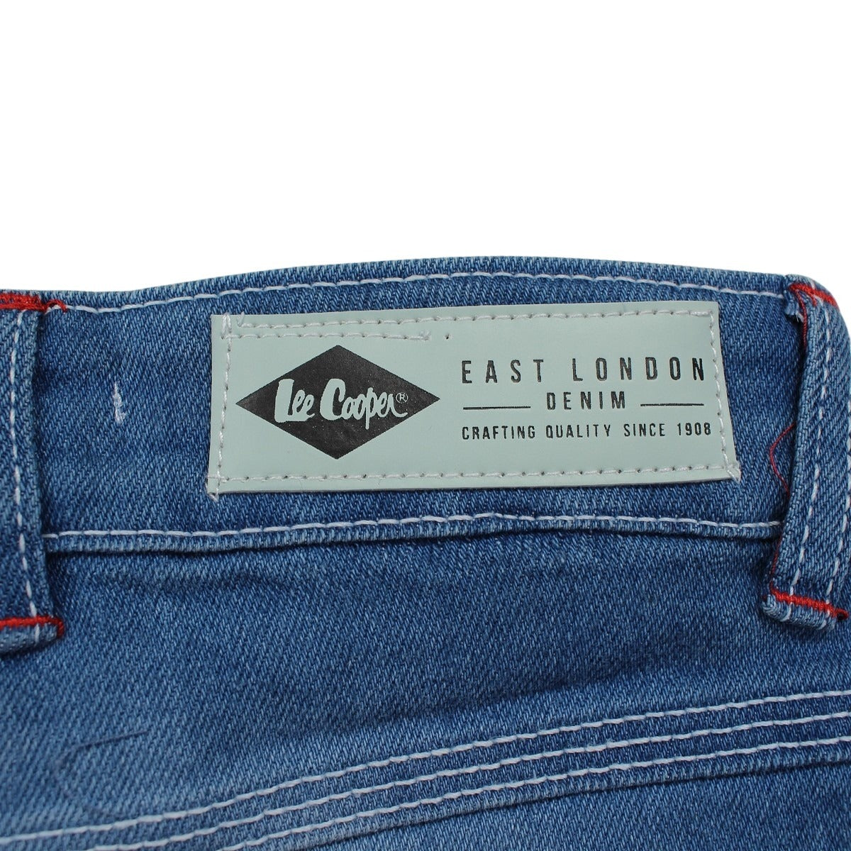 Short Lee Cooper - 6A Fille - Enfant - Bleu - 98 % Coton - 2 % Élasthanne - TrendyFlair