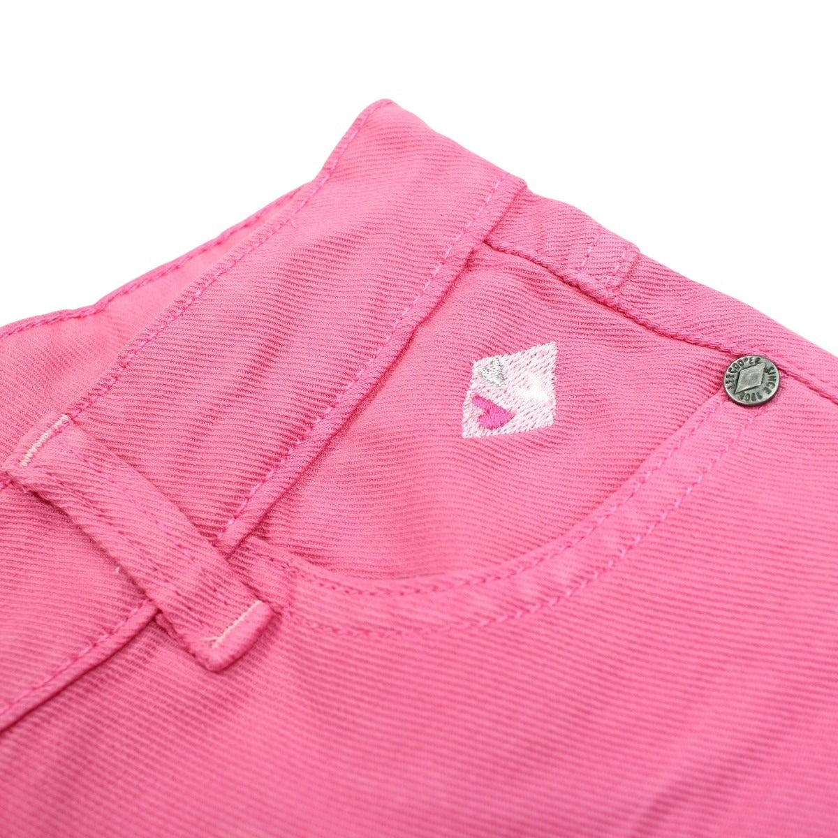 Short Lee Cooper - 6A Fille - Enfant - Rose - DENIM 98% Coton 2% Élasthanne - TrendyFlair