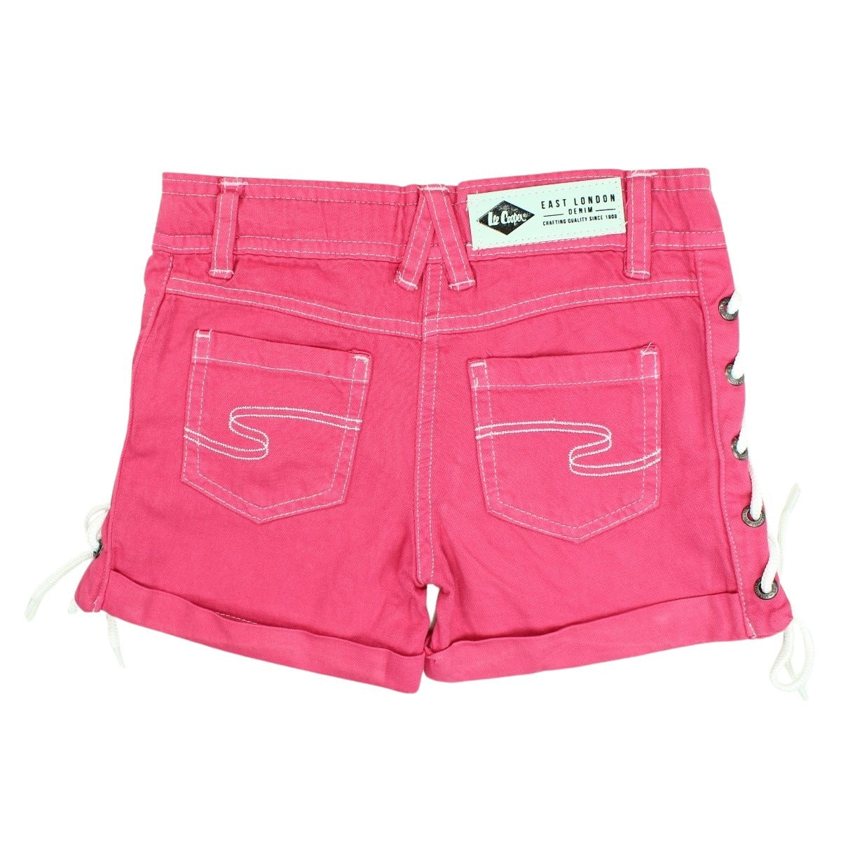 Short Lee Cooper - 6A Fille - Enfant - Rose - Coton /ELASTAN - TrendyFlair