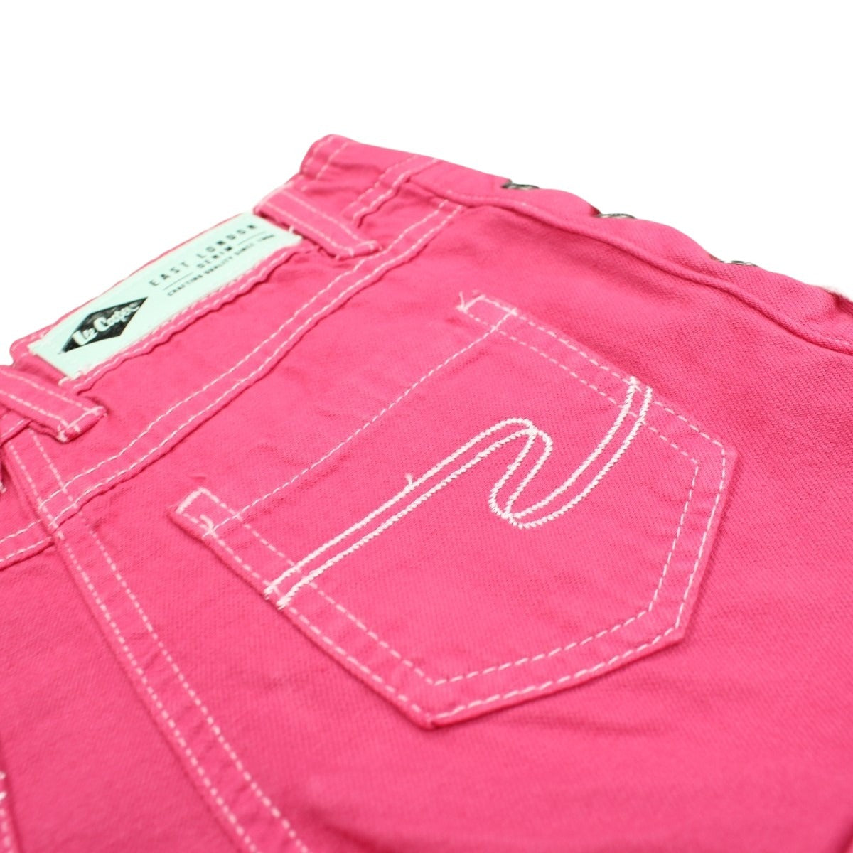 Short Lee Cooper - 6A Fille - Enfant - Rose - Coton /ELASTAN - TrendyFlair