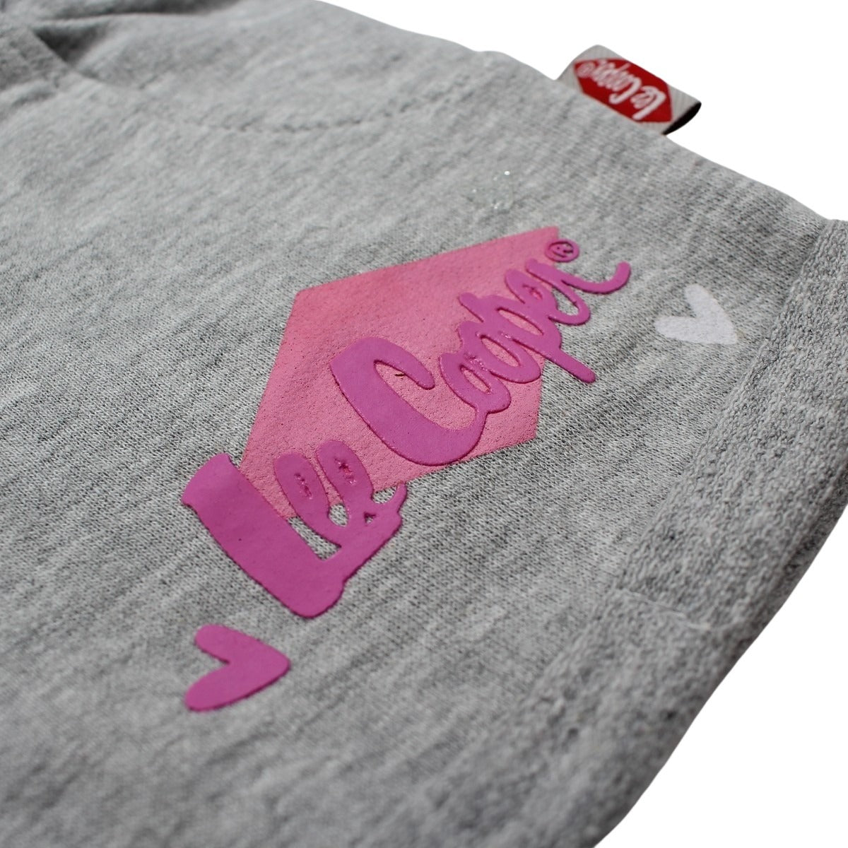 Short fille Lee Cooper - 6A Fille - Enfant - Gris - 90 % Coton - 10 % viscose - TrendyFlair