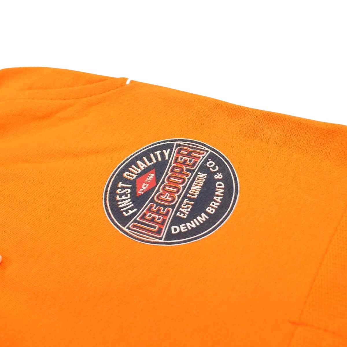 Bermuda Lee Cooper - 6A Garçon - Enfant - Orange - 100 % Coton - TrendyFlair