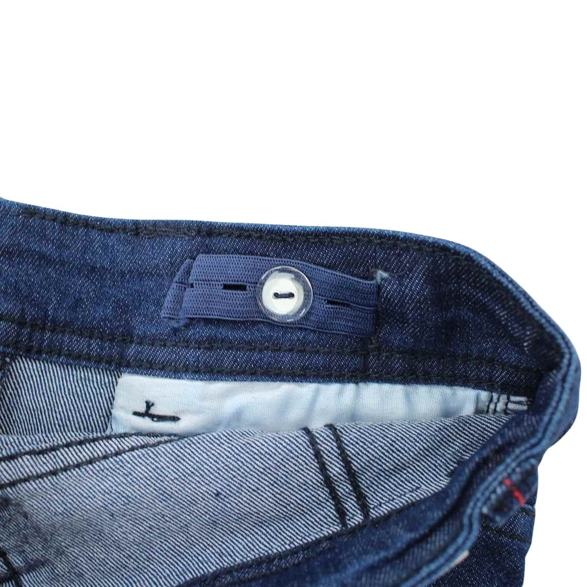Bermuda Lee Cooper - 4A Garçon - Enfant - Marine - 98 % Coton - 2 % Élasthanne - TrendyFlair