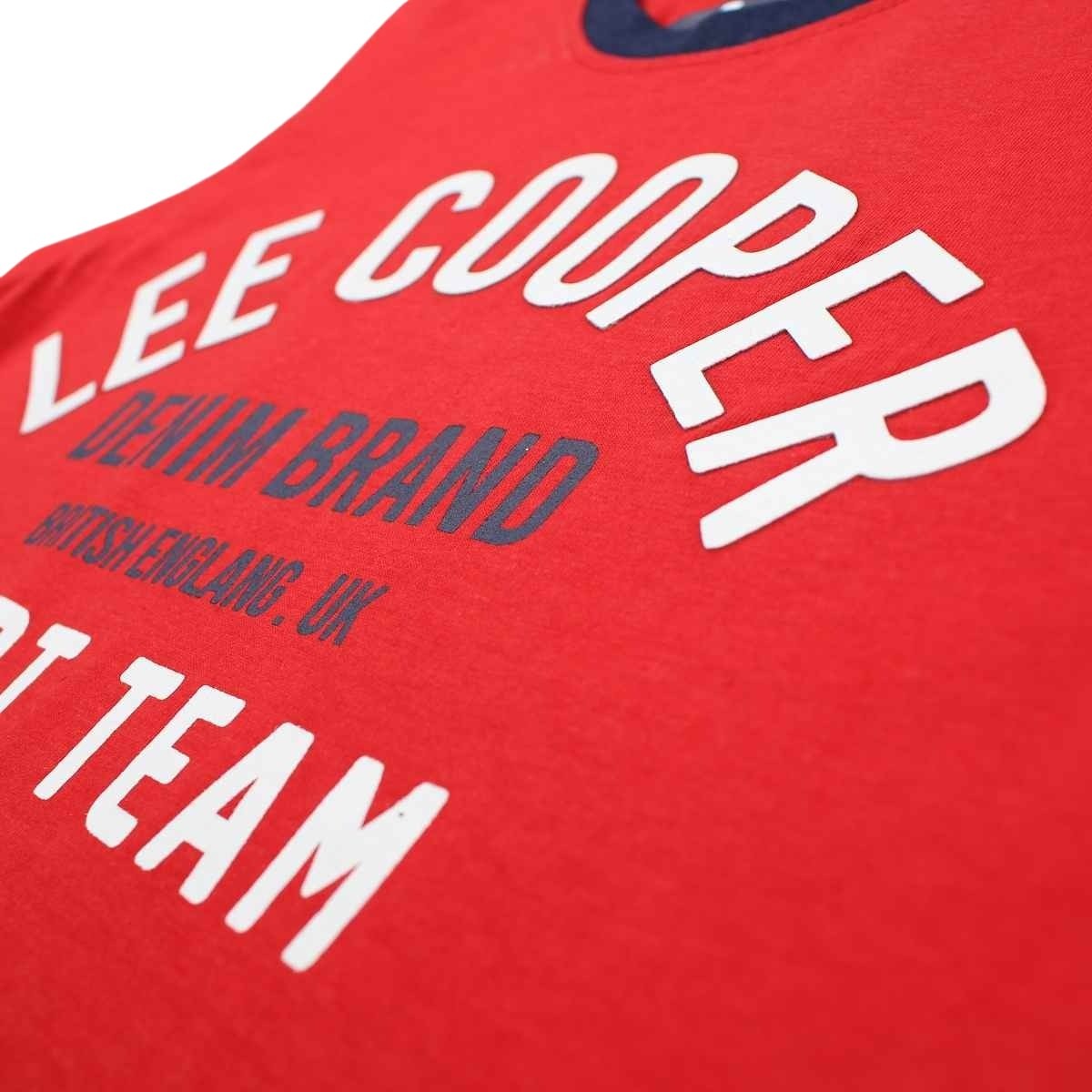 Ensemble Lee Cooper - 4A Garçon - Enfant - Rouge - 100 % Coton - 160 gsm - TrendyFlair