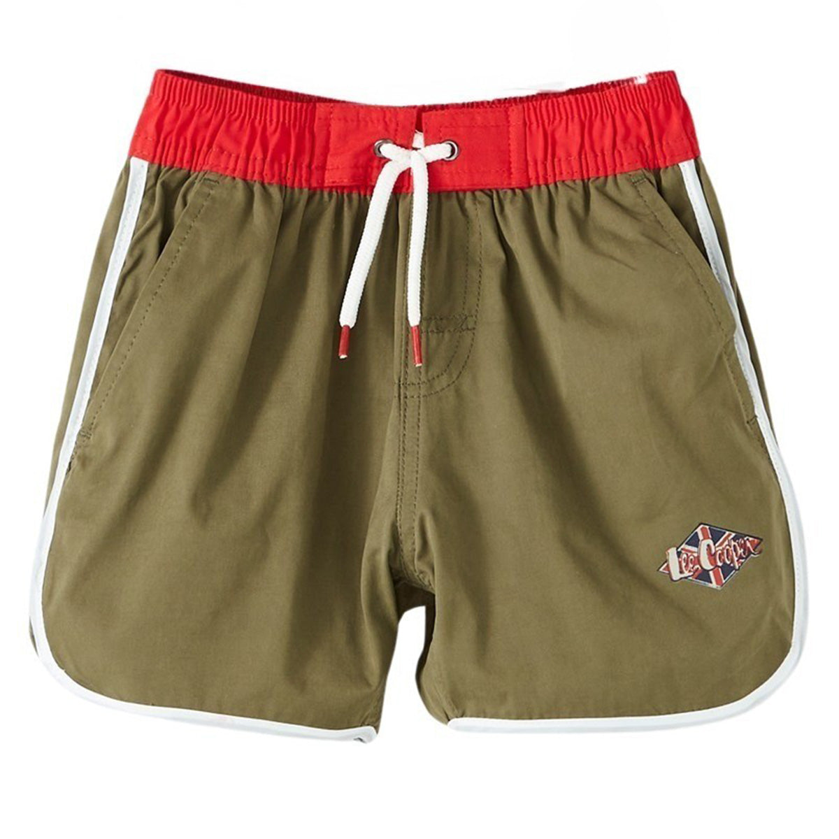 Short Lee Cooper - 4A Garçon - Enfant - Kaki - 100 % Polyester - TrendyFlair