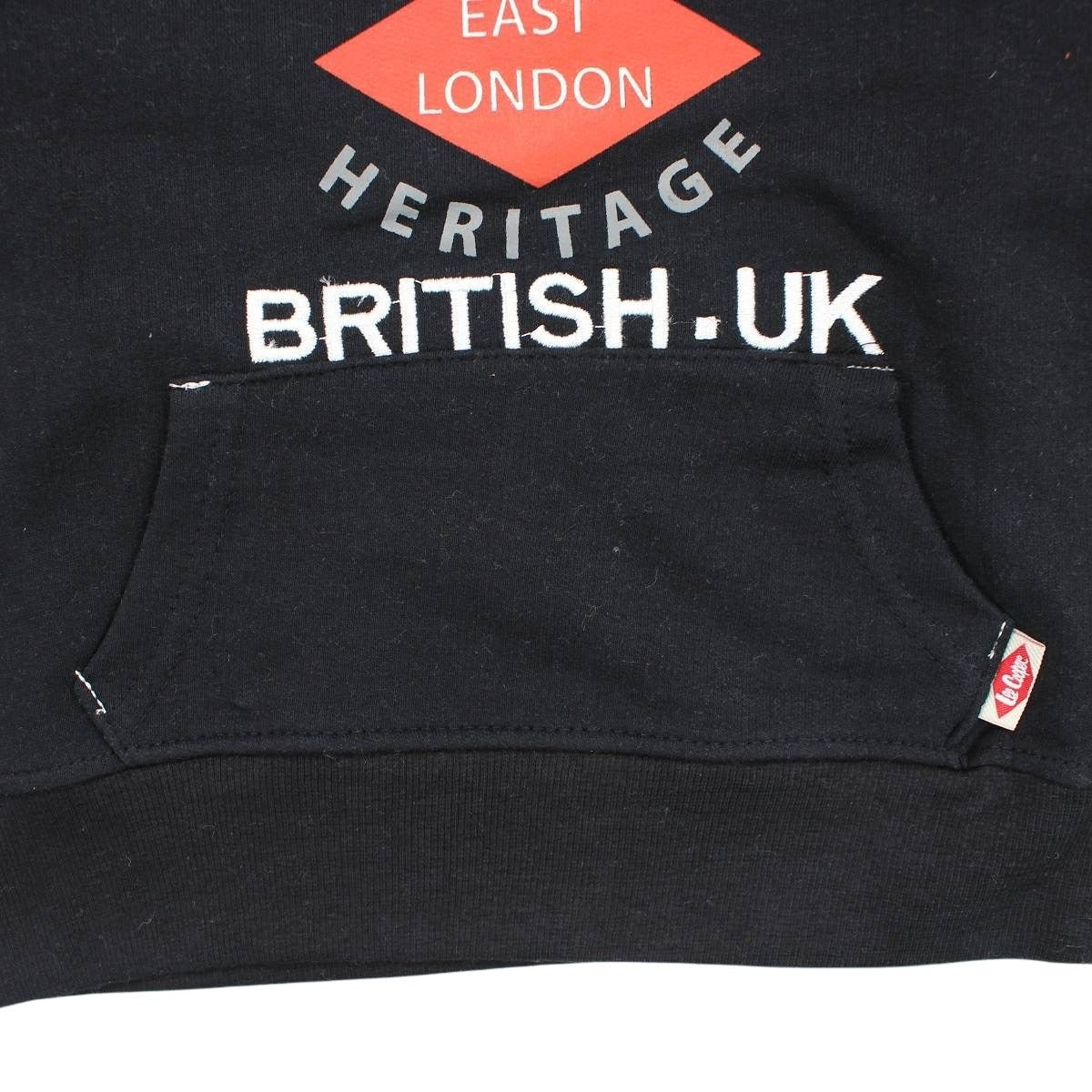Sweat Lee Cooper - 6A Garçon - Enfant - Noir - 60% Coton/40% Polyester, Fleece, 280GSM - TrendyFlair