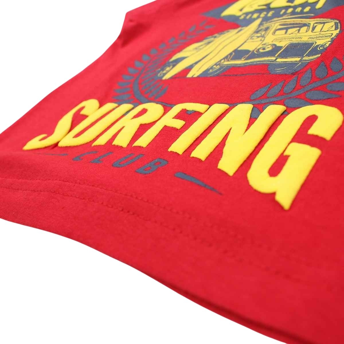 T-Shirt Lee Cooper - 4A Garçon - Enfant - Rouge - 100 % Coton - TrendyFlair