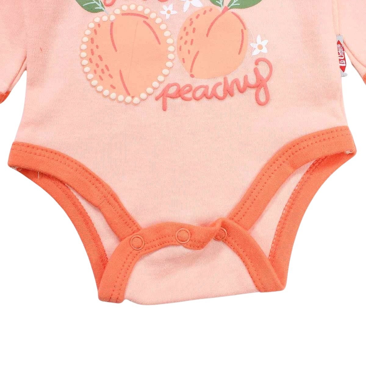Ensemble bebe Lee Cooper - 1M Bébé Fille - Enfant - Orange - 60 % Coton - 40 % Polyester - TrendyFlair