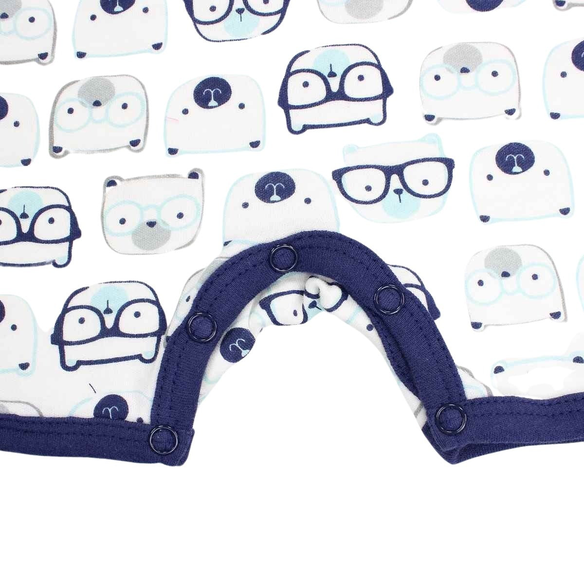 Combishort Lee Cooper - 1M Bébé Garçon - Enfant - Gris - 100 % Coton - Interlock 180 g/m² - TrendyFlair