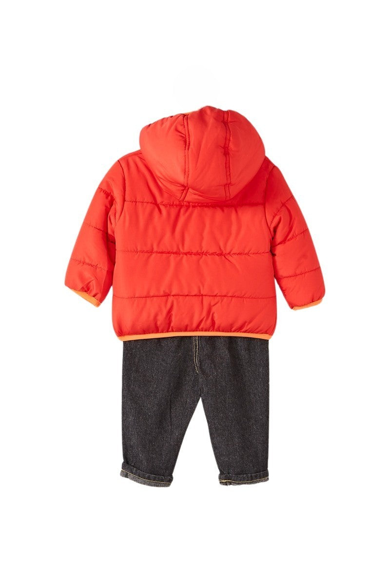 Ensemble bebe Lee Cooper - 3M Bébé Garçon - Enfant - Rouge - 100% Polyester - TrendyFlair