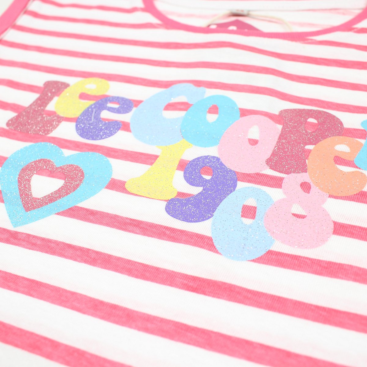T-Shirt Lee Cooper - 6A Fille - Enfant - Rose - 100% Coton - TrendyFlair