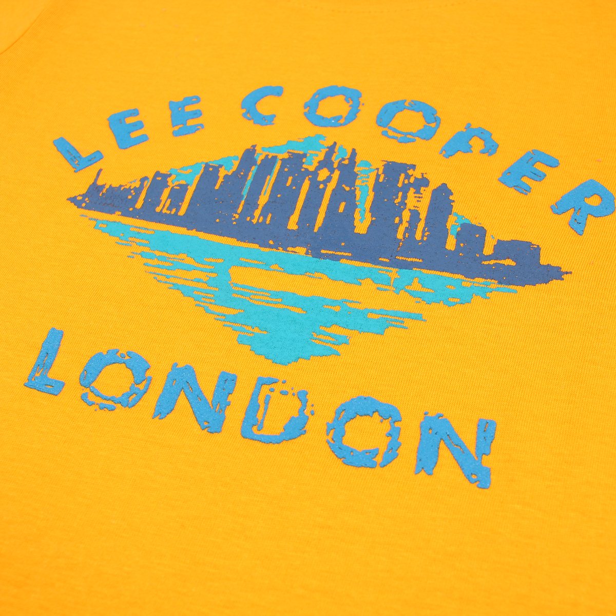 T-Shirt Lee Cooper - 6A Garçon - Enfant - Orange - 100% Coton - TrendyFlair