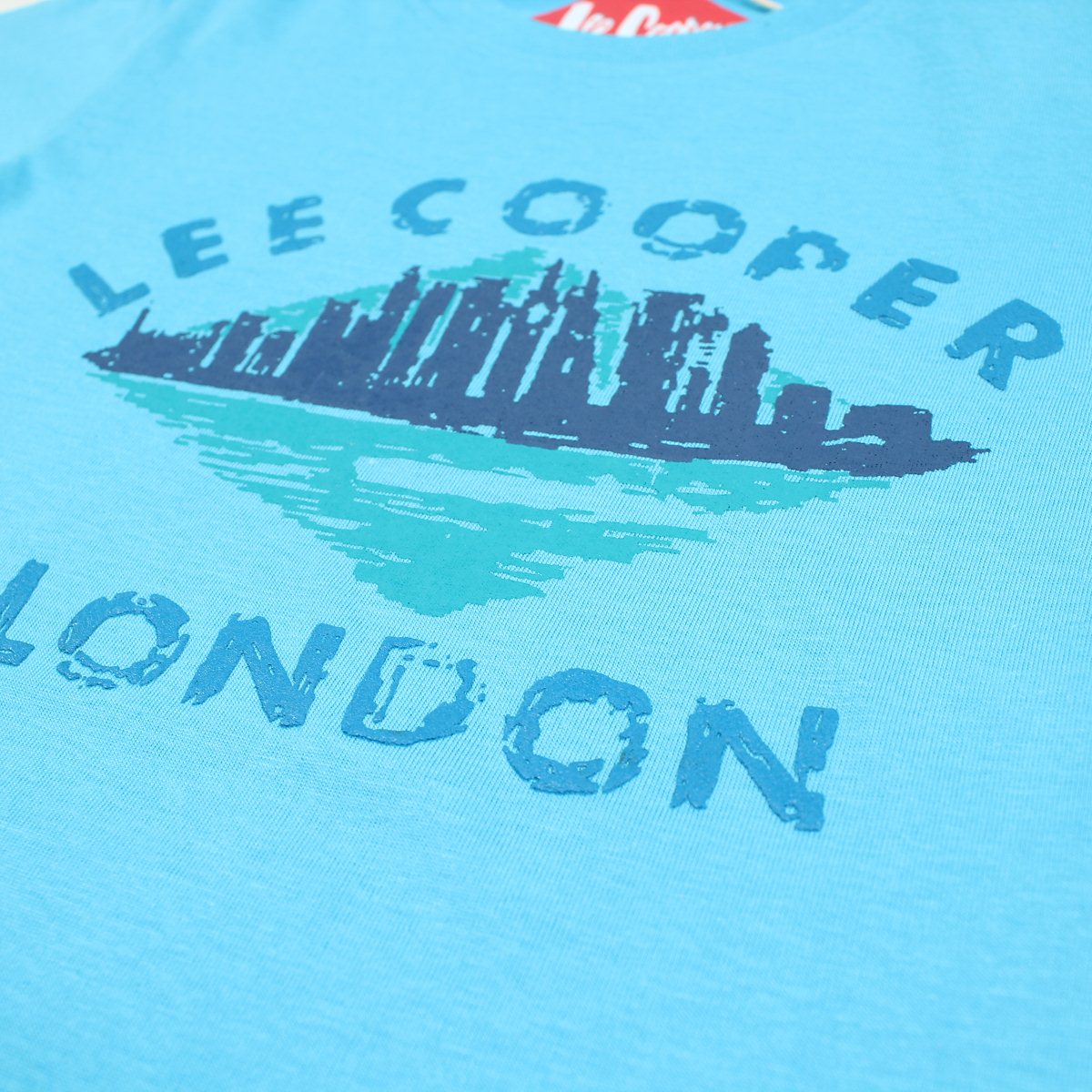T-Shirt Lee Cooper - 6A Garçon - Enfant - Bleu - 100% Coton - TrendyFlair
