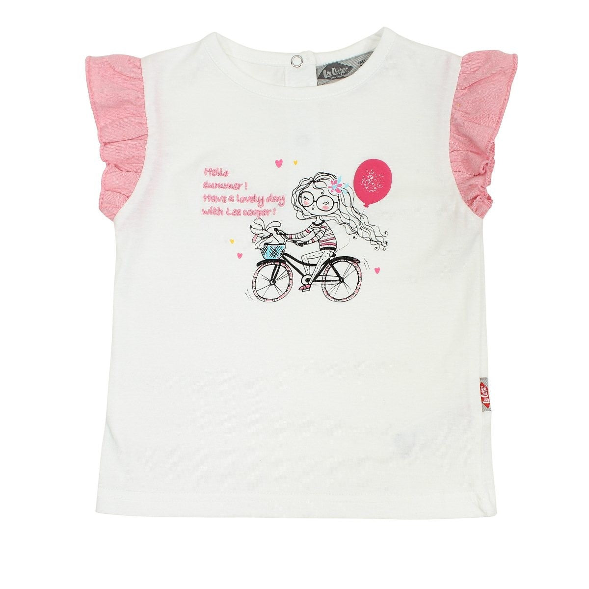 Ensemble bébé Lee Cooper - 6M Bébé Fille - Enfant - Rose - 60% Coton 40% Polyester - TrendyFlair