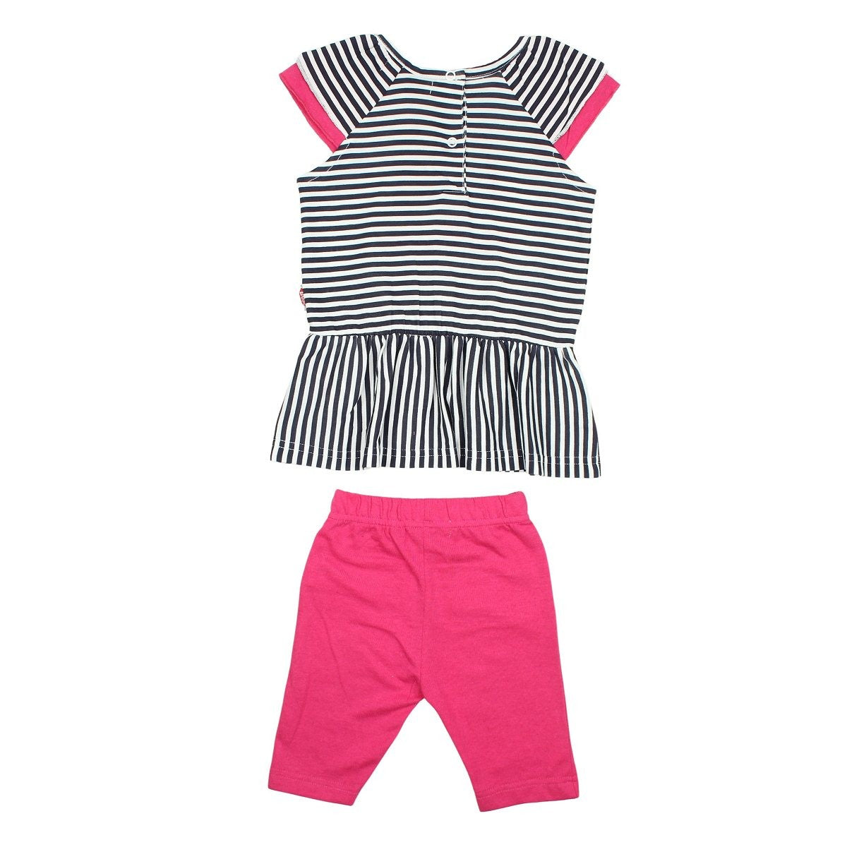 Ensemble bébé Lee Cooper - 6M Bébé Fille - Enfant - Marine - 60% Coton 40% Polyester - TrendyFlair