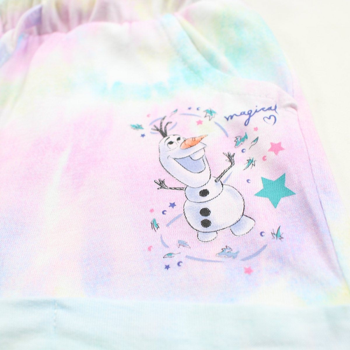 Ensemble La Reine des neiges - 3A Fille - Enfant - Bleu - 100% Coton - 160 GSM - TrendyFlair