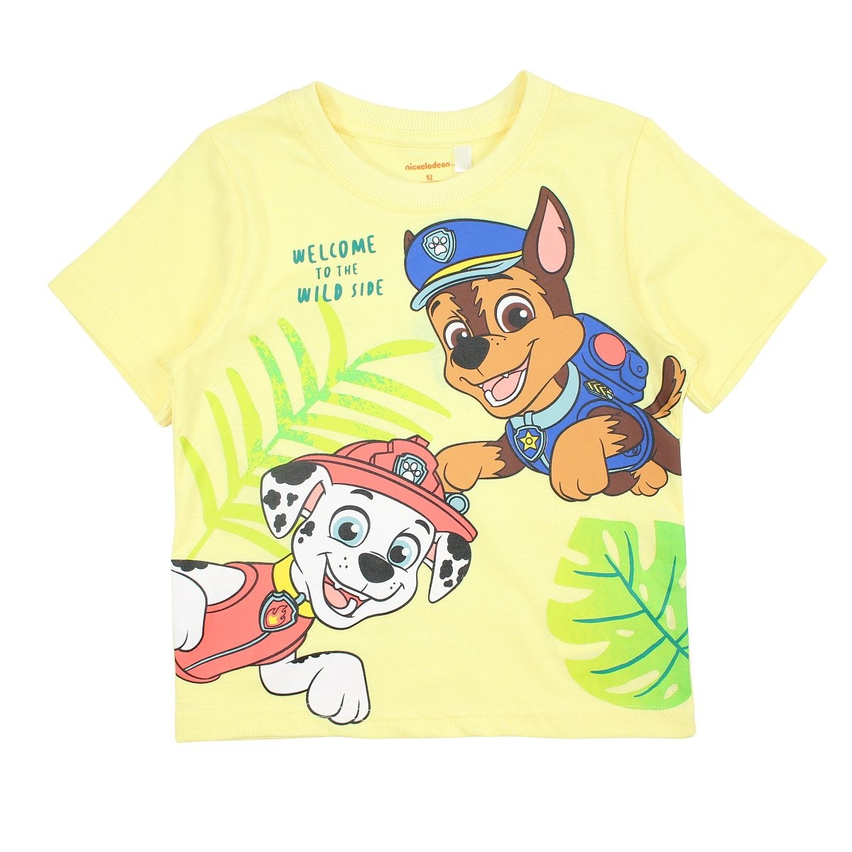 Ensemble Paw Patrol - 2A Garçon - Enfant - Jaune - 100% Coton - TrendyFlair