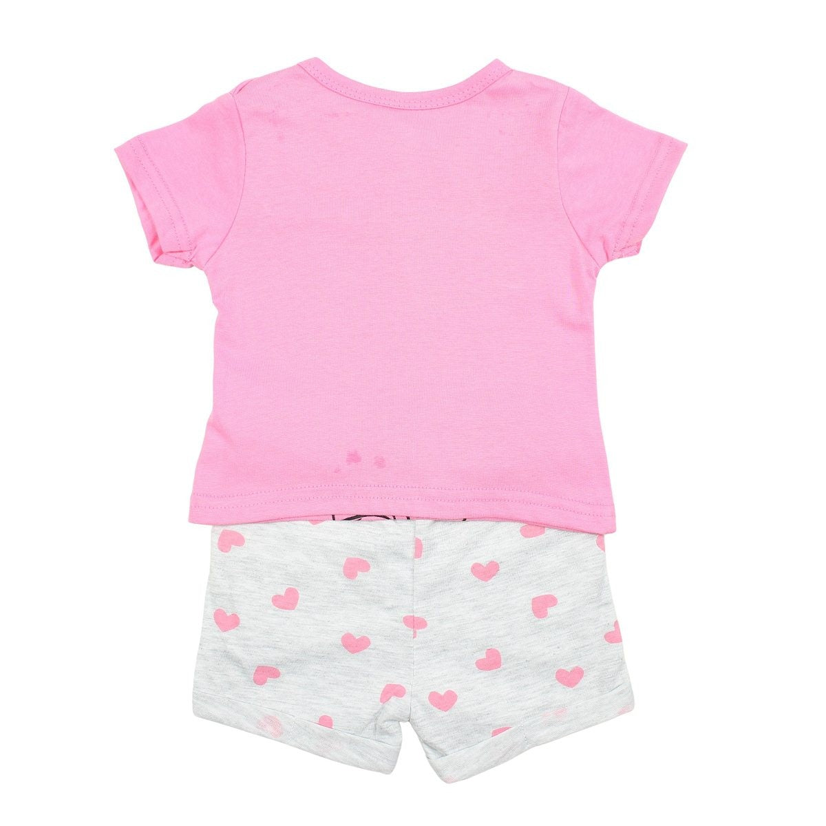Ensemble bébé Minnie - 6M Fille - Enfant - Rose - 60% Coton - 40% Polyester - TrendyFlair