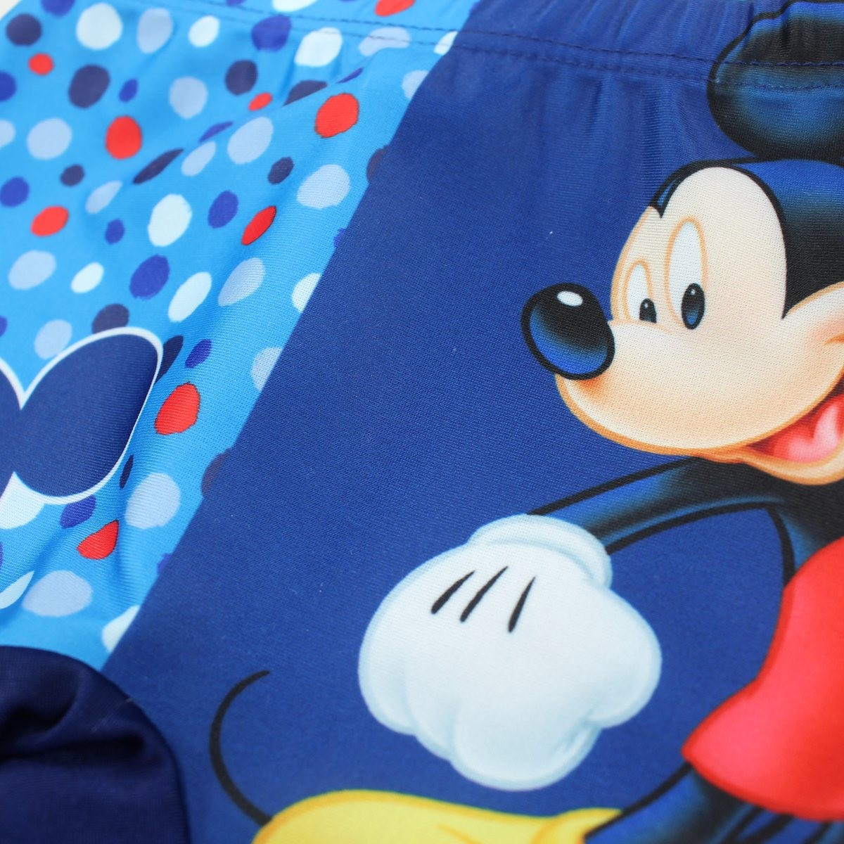 Boxer de bain mickey - 3/4A Garçon - Enfant - Bleu fonce - 85% Polyester - 15% Élasthanne - TrendyFlair