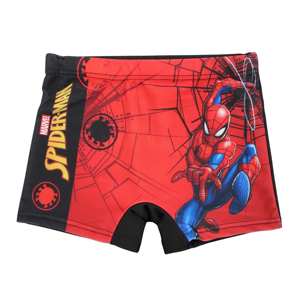 Boxer de bain spiderman - 3/4A Garçon - Enfant - Noir - 85%Polyester 15% ELASTHANE - TrendyFlair