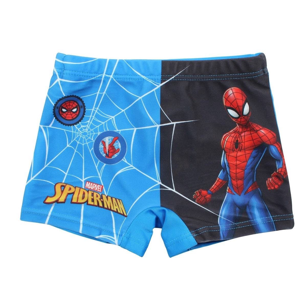 Boxer de bain spiderman - 5/6A Garçon - Enfant - Bleu - 85%Polyester 15% ELASTHANE - TrendyFlair