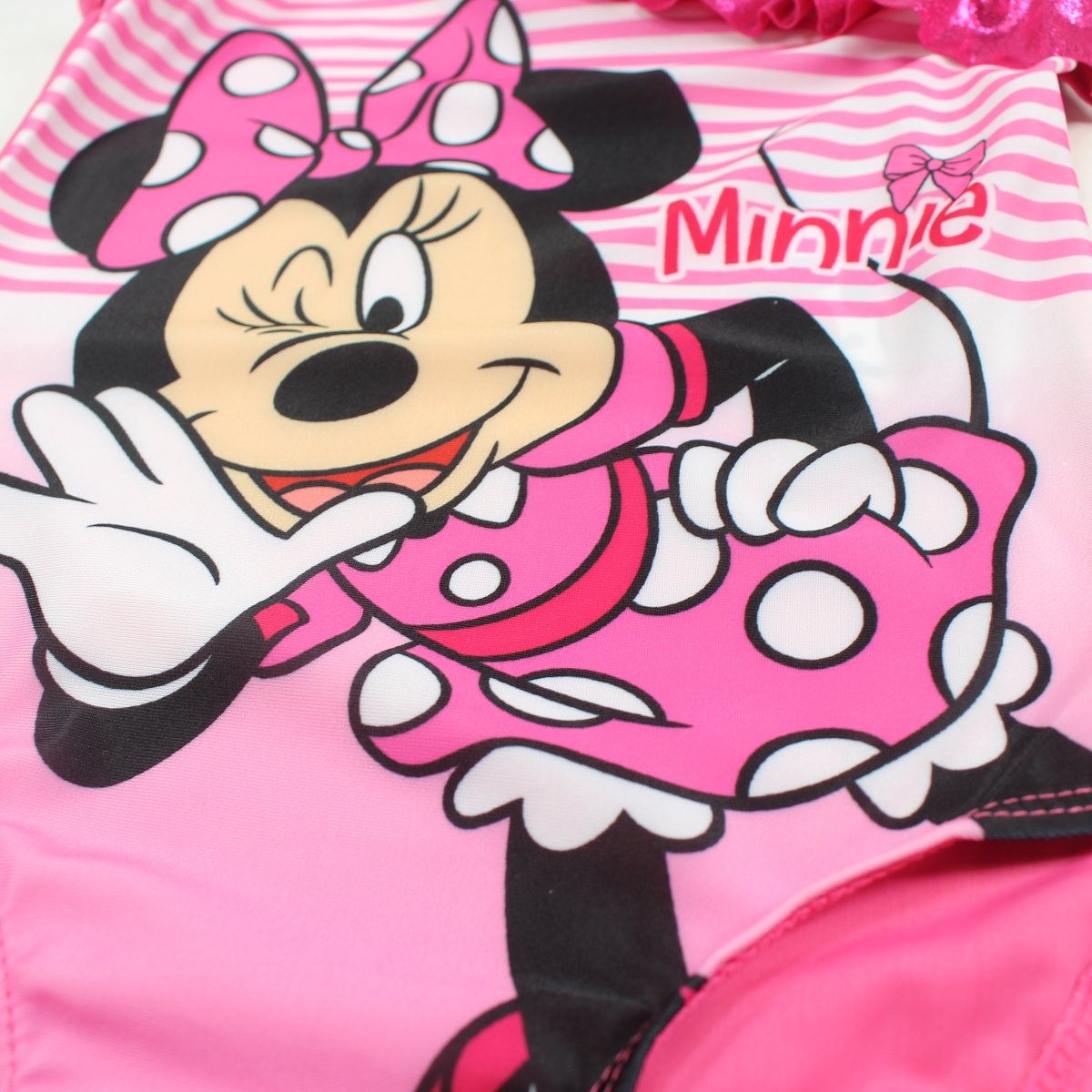 Maillot de bain minnie - 3/4A Fille - Enfant - Rose - 85% Polyester - 15% Élasthanne - TrendyFlair
