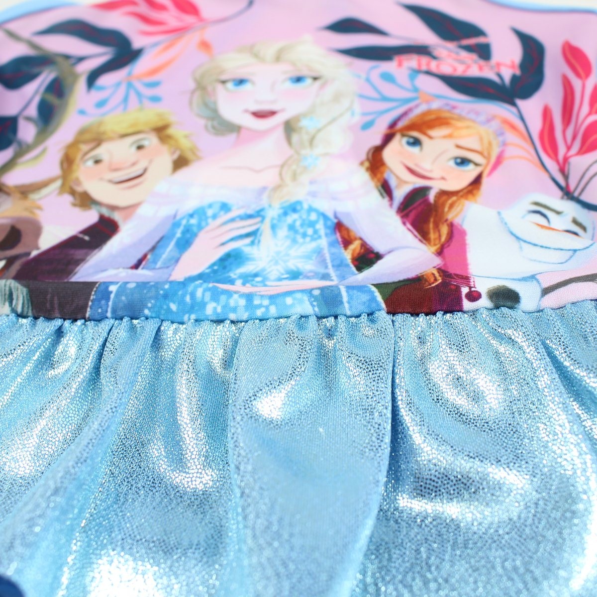 Maillot de bain La reine des neiges - 3/4A Fille - Enfant - Bleu - 85% Polyester - 15% Élasthanne - TrendyFlair