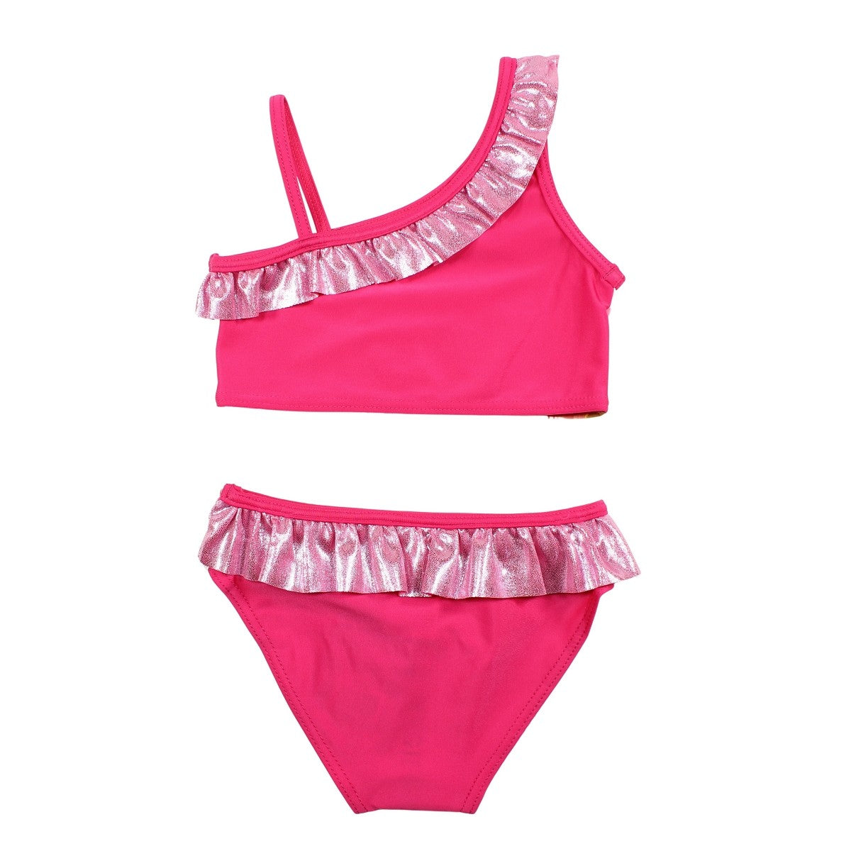 Maillot de bain princesse - 5/6A Fille - Enfant - Fushia - 85%Polyester 15% ELASTHANE - TrendyFlair