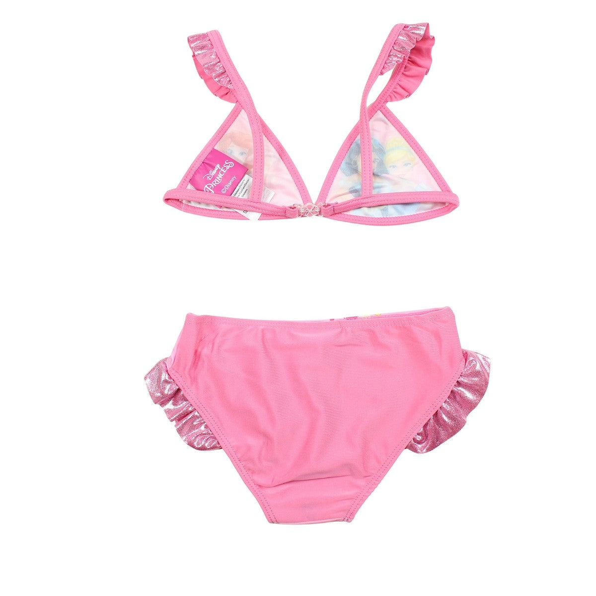 Maillot de bain princesse - 5/6A Fille - Enfant - Rose - 85%Polyester 15% ELASTHANE - TrendyFlair