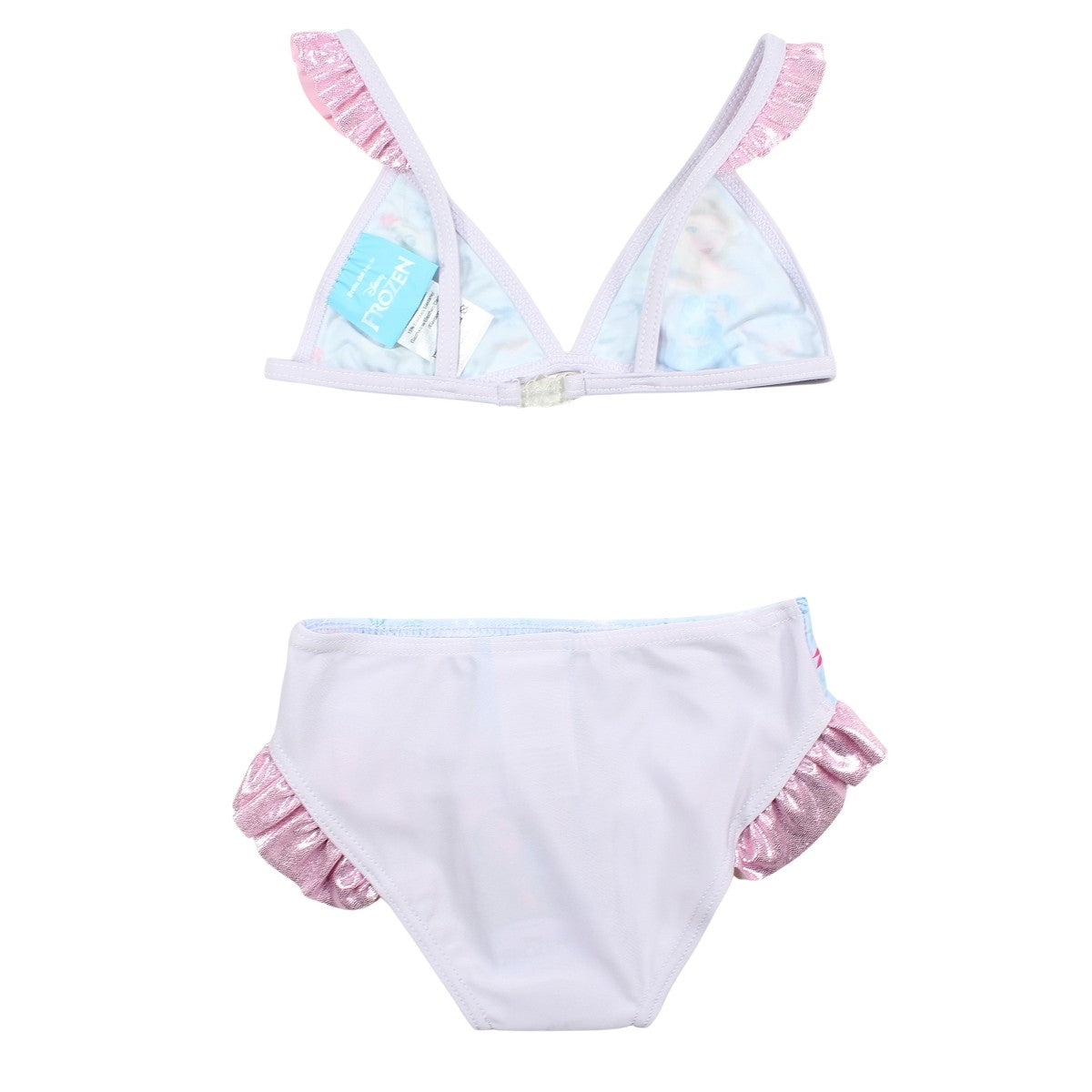 Maillot de bain La reine des neiges - 3/4A Fille - Enfant - Rose - 85%Polyester 15% ELASTHANE - TrendyFlair