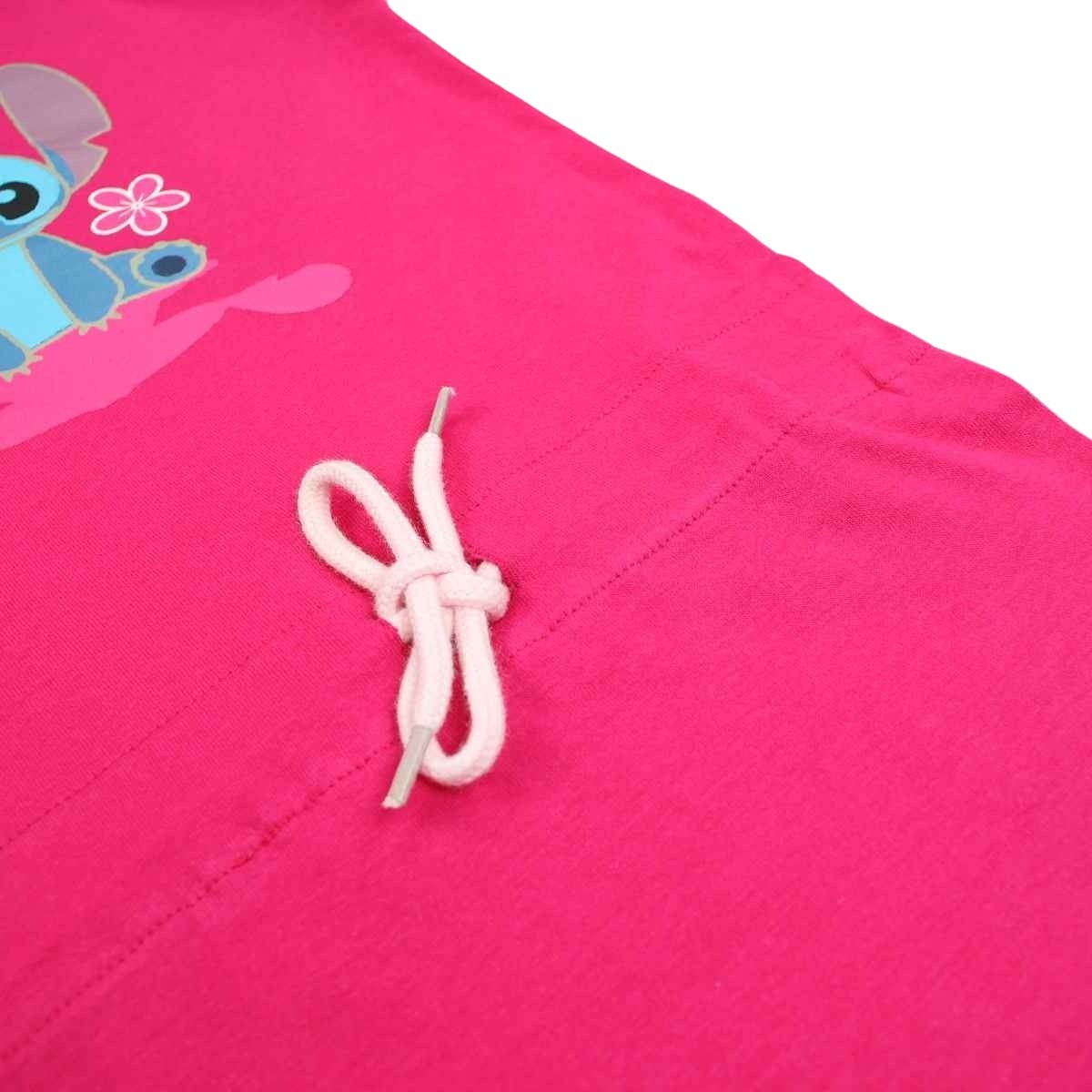 Robe Lilo Stitch - 4A Fille - Enfant - Fushia - 100 % Coton - TrendyFlair