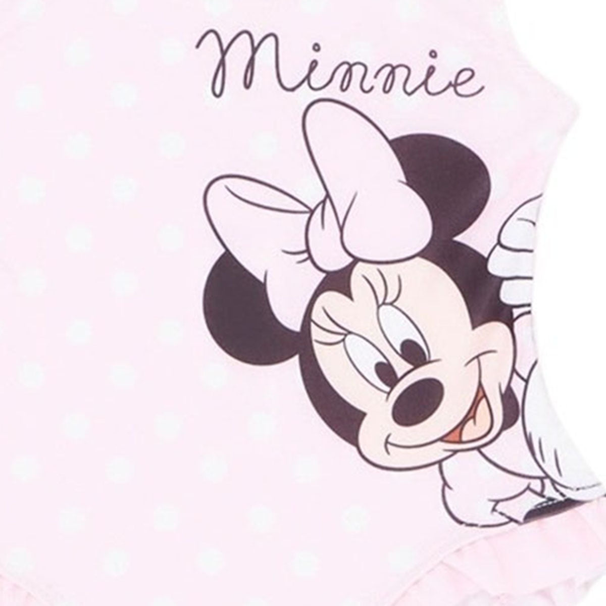 Maillot de bain avec cintre Minnie - 2/3A Fille - Enfant - Rose - 88% Polyester 12% Élasthanne 200 GSM SJ - TrendyFlair