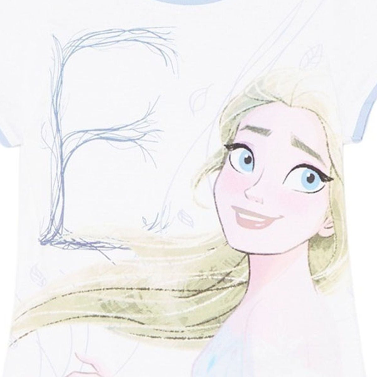 Ensemble La Reine des neiges - 2A Fille - Enfant - Violet - 100% Coton, 160 GSM SJ - TrendyFlair