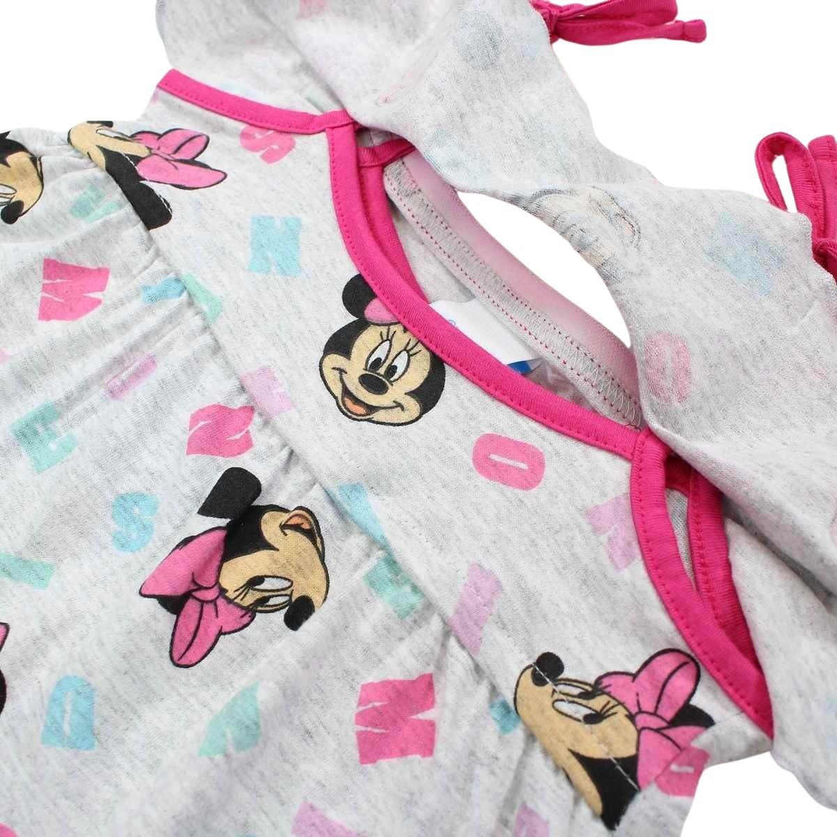 Robe Minnie - 5A Fille - Enfant - Gris - 60 % Coton - 40 % Polyester - TrendyFlair