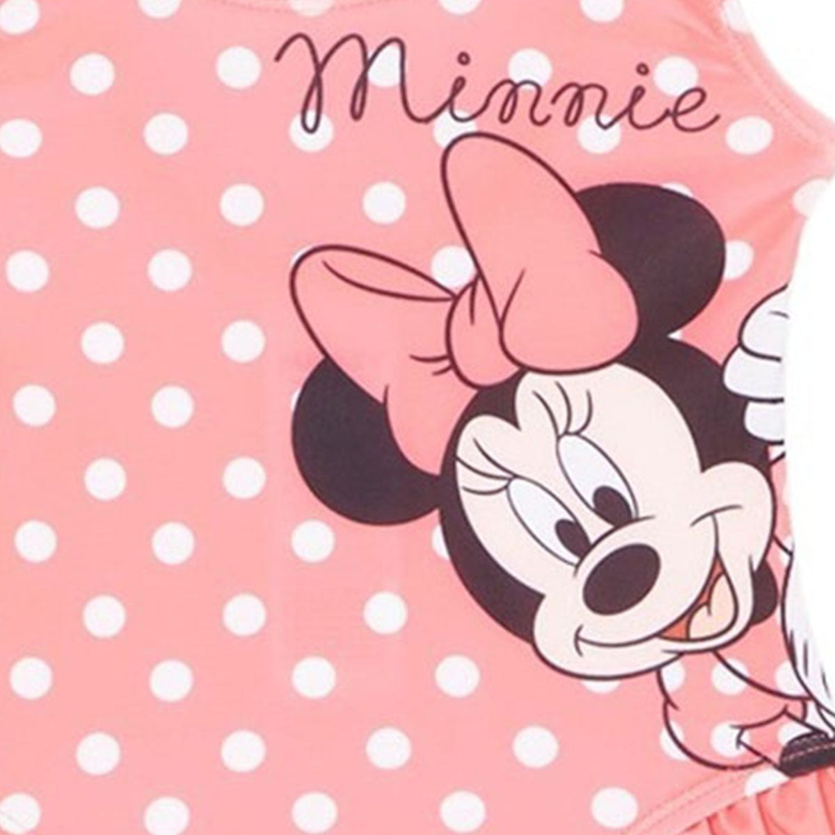 Maillot de bain avec cintre Minnie - 2/3A Fille - Enfant - Rouge - 88% Polyester 12% Élasthanne 200 GSM SJ - TrendyFlair