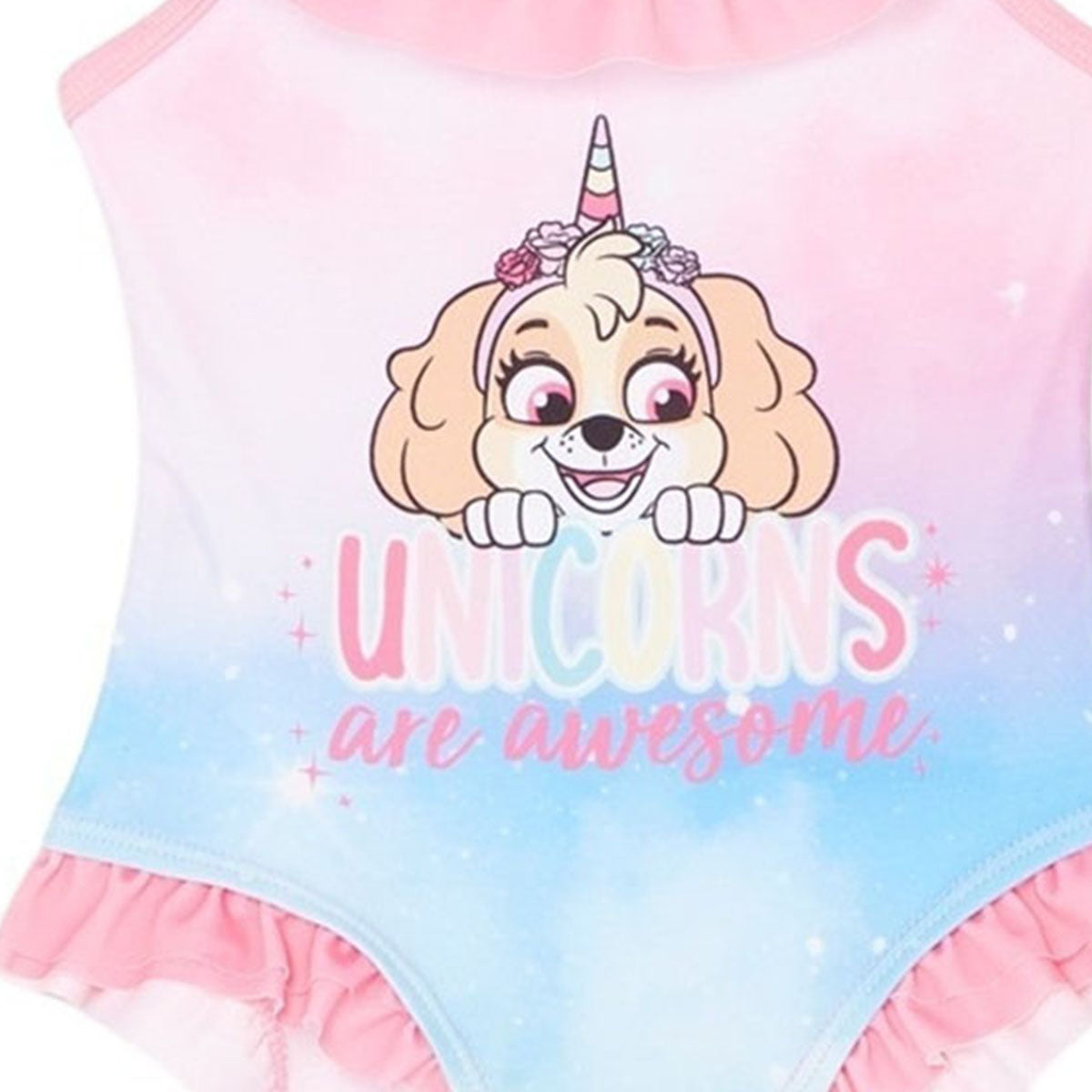 Maillot de bain Paw Patrol - 2/3A Fille - Enfant - Rose - 88% Polyester 12% Élasthanne 200 GSM SJ - TrendyFlair