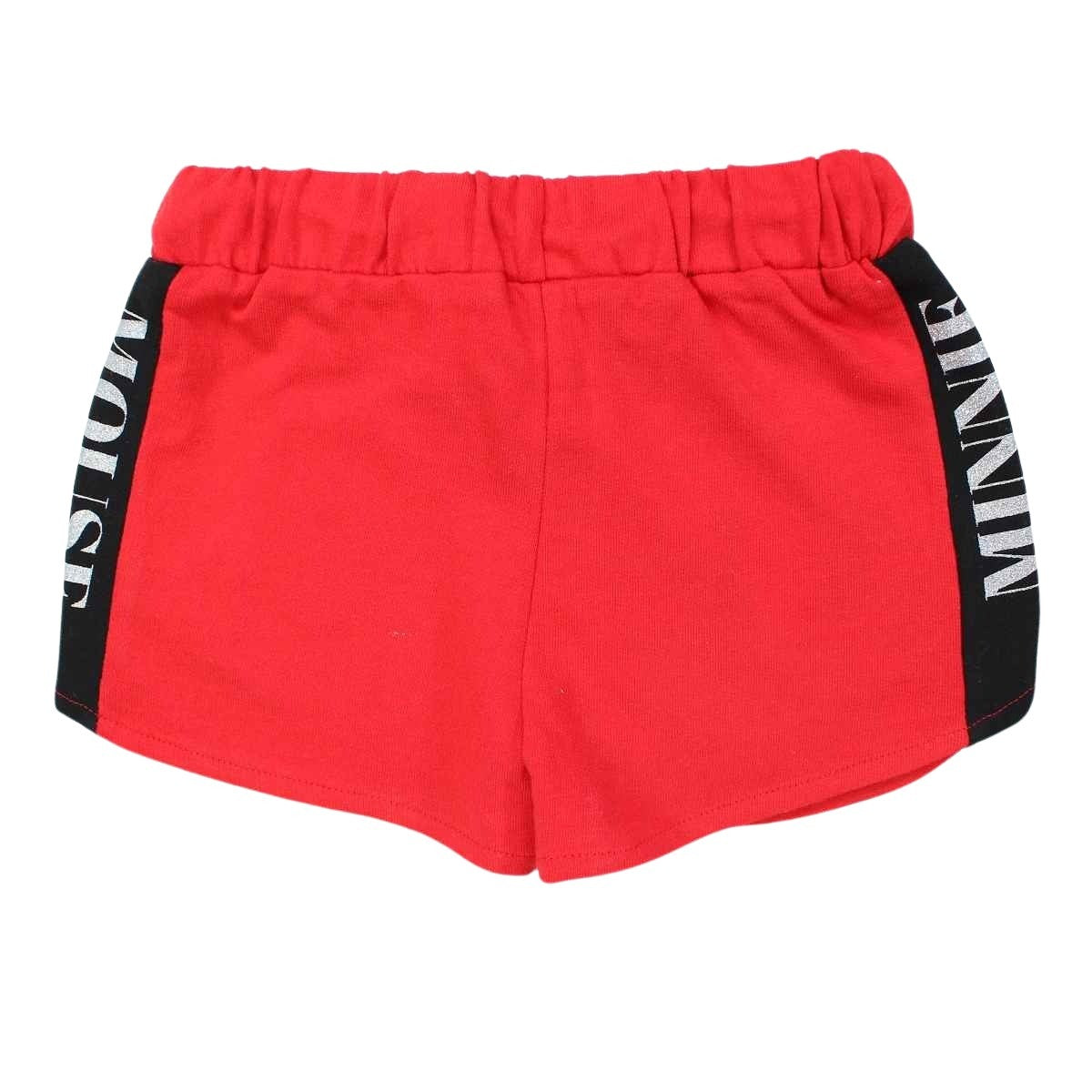 Short Minnie - 3A Fille - Enfant - Rouge - 98 % Coton - 2 % Polyester - TrendyFlair