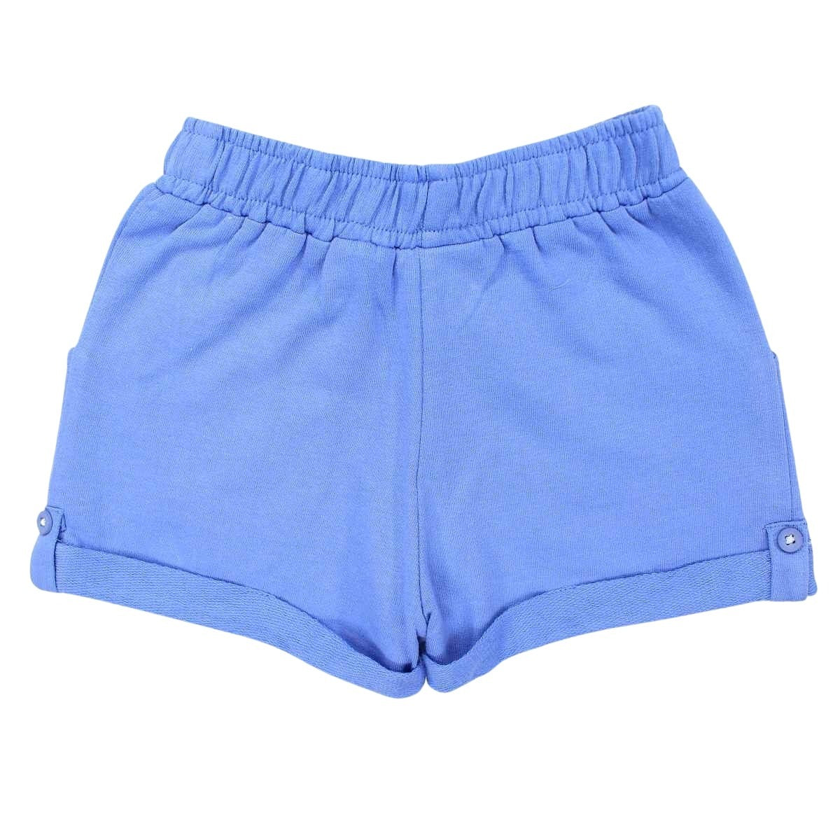 Short La reine des Neiges - 2A Fille - Enfant - Bleu - 98 % Coton - 2 % Polyester - TrendyFlair