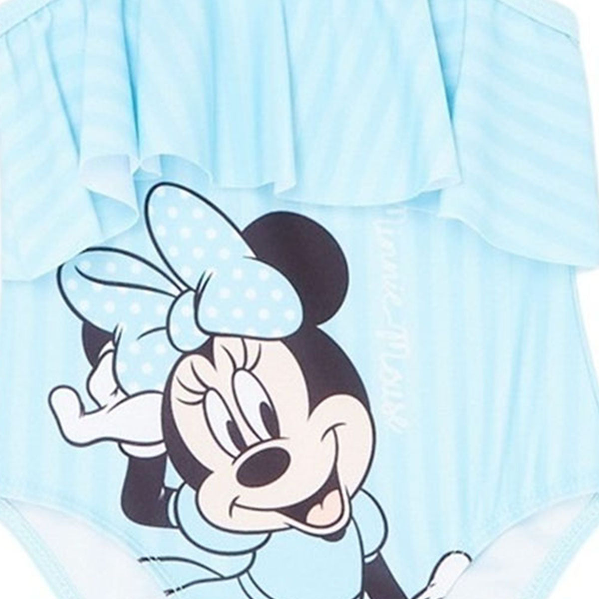 Maillot de bain avec cintre Minnie - 2/3A Fille - Enfant - Bleu - 88% Polyester 12% Élasthanne 200 GSM SJ - TrendyFlair