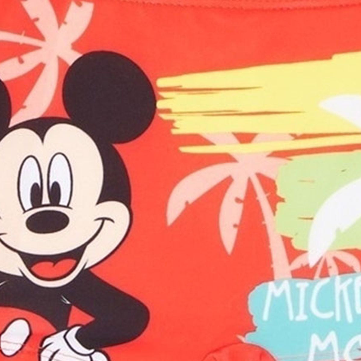 Maillot de bain sur cintre Mickey - 2/3A Garçon - Enfant - Rouge - 88% Polyester 12% Élasthanne - TrendyFlair