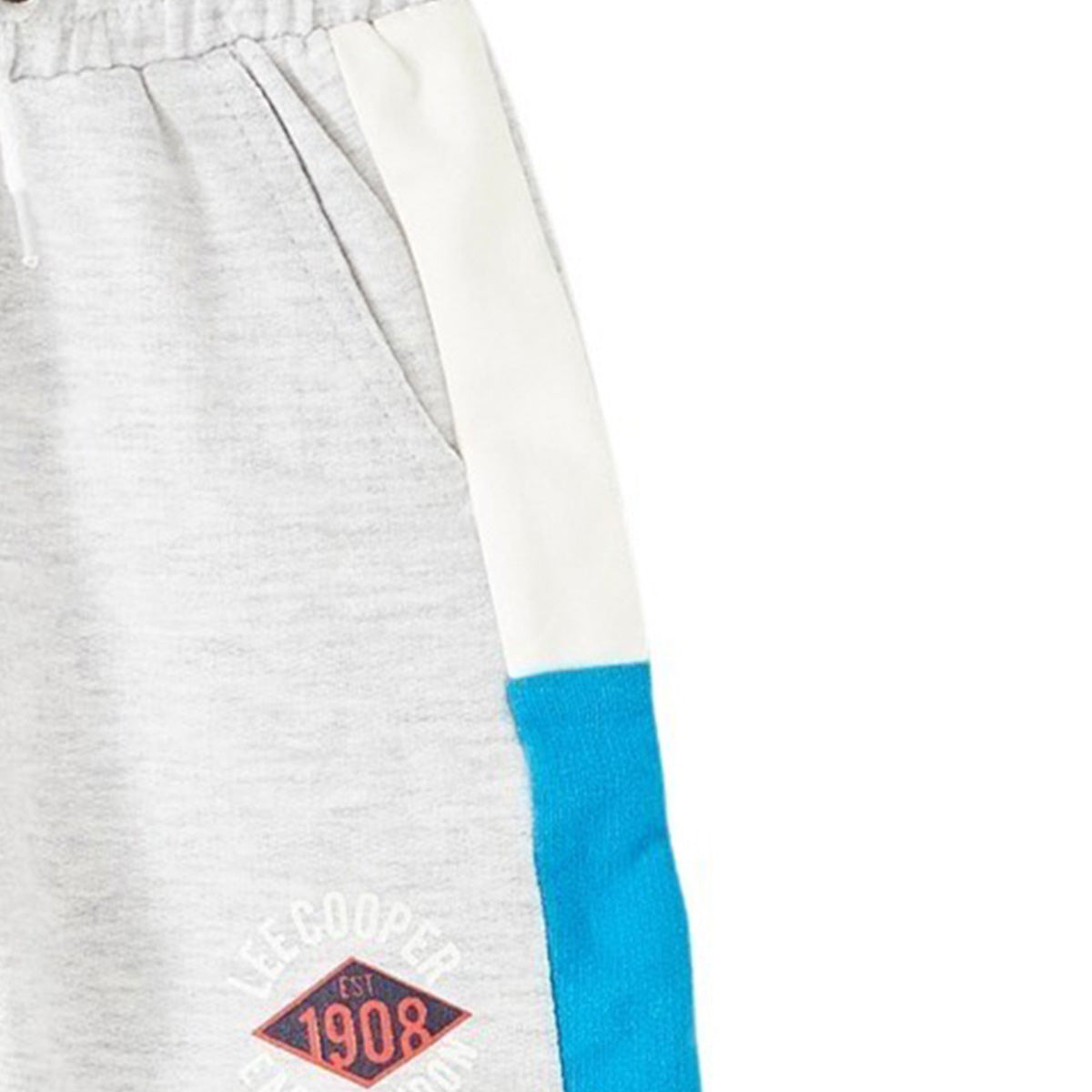 Bermuda Lee Cooper - 4A Garçon - Enfant - Gris - 100% Polyester - TrendyFlair