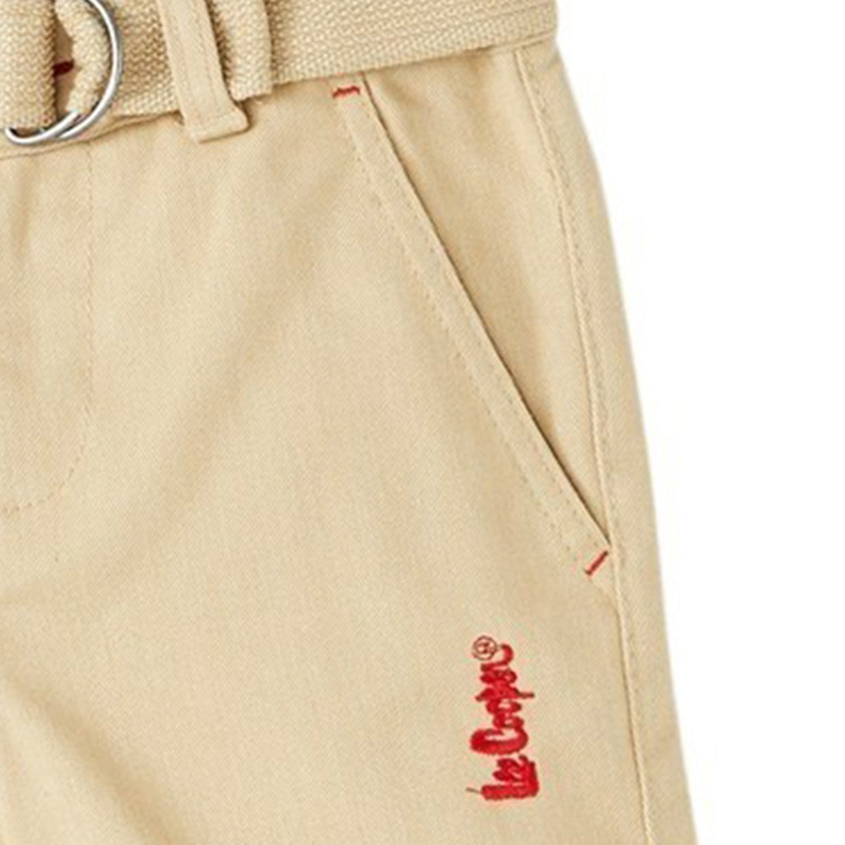 Bermuda Lee Cooper - 4A Garçon - Enfant - Beige - 100% Coton - TrendyFlair