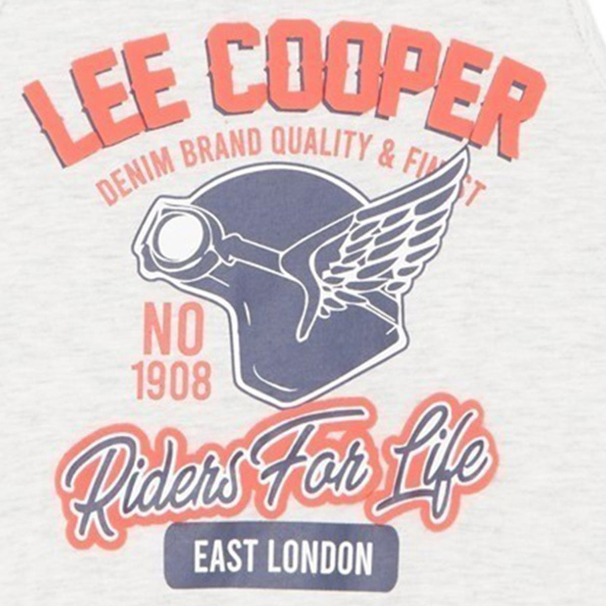 Débardeur Lee Cooper - 4A Garçon - Enfant - Gris - 95% Coton / 5% VISCOSE - TrendyFlair