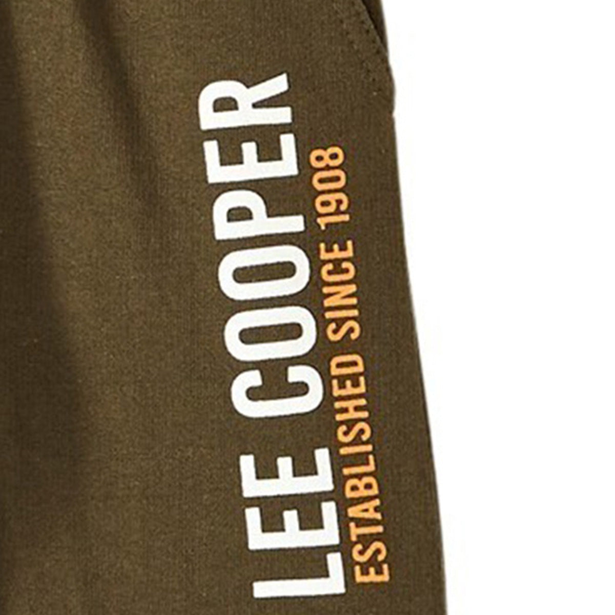 Bermuda Lee Cooper - 4A Garçon - Enfant - Kaki - 100% Polyester - TrendyFlair