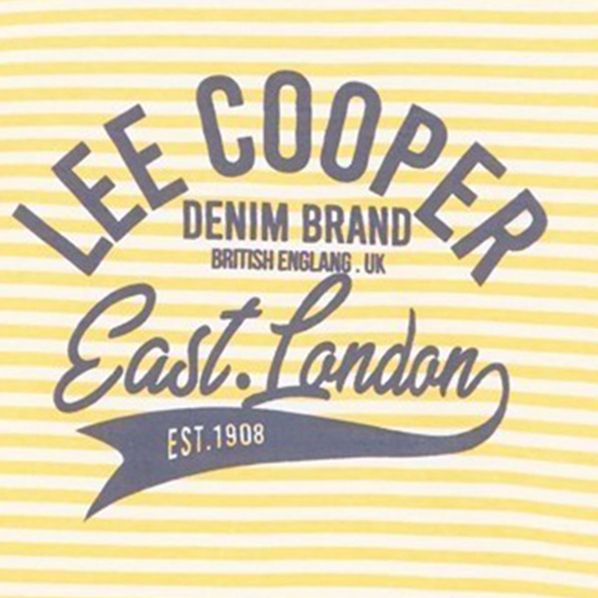 T-Shirt Lee Cooper - 4A Garçon - Enfant - Jaune - 100% Coton - TrendyFlair